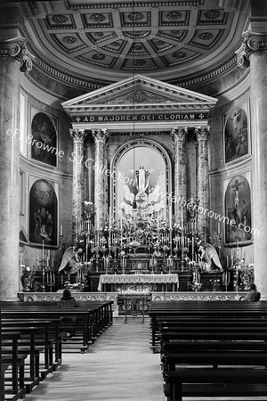 GARDINER STREET ST FRANCIS ALTAR FROM CHURCH ORD WITH FILTER